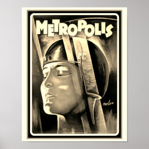 Affiche Film "Metropolis" 1927