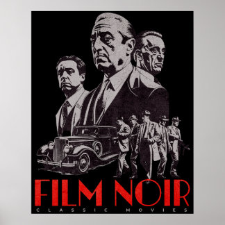Affiche Film Noir - Films Classiques