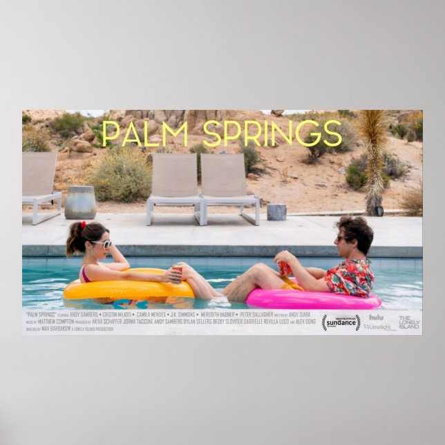 Affiche Film Palm Springs 2020 (Devant)