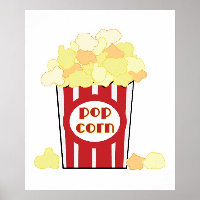 Affiche Film Popcorn Art (Devant)