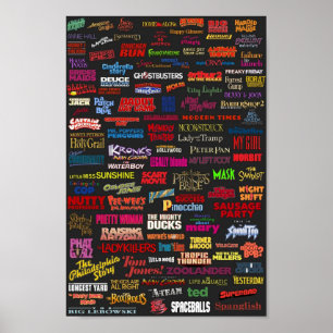 Affiche Films comiques