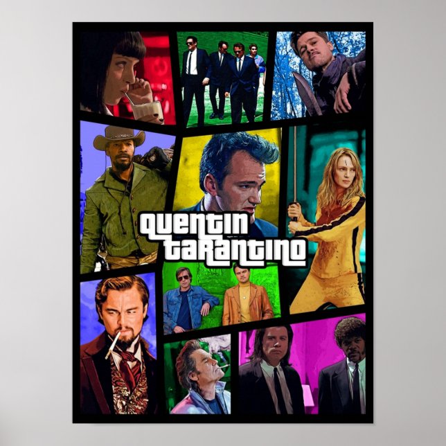 Affiche Films Quentin Tarantino (Devant)