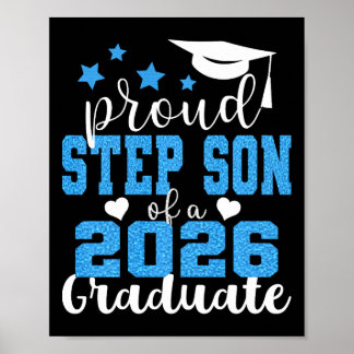 Affiche Fils de step très fier de la promotion 2026 diplôm