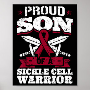 Affiche Fils Fiers D'Un Guerrier De Cellule De Faucille Sc