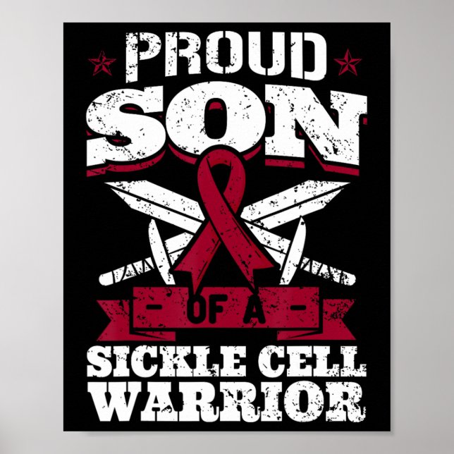 Affiche Fils Fiers D'Un Guerrier De Cellule De Faucille Sc (Devant)