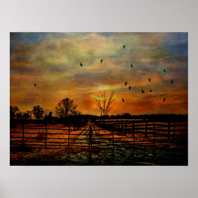 Affiche Fin automne (Devant)