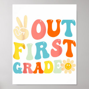 Affiche Fin De 1Ere Année Dernier Jour De L'École Super