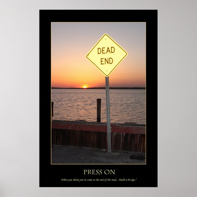 Affiche Fin de la route (Devant)