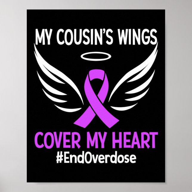 Affiche Fin de l'overdose La couverture des ailes de mon c (Devant)
