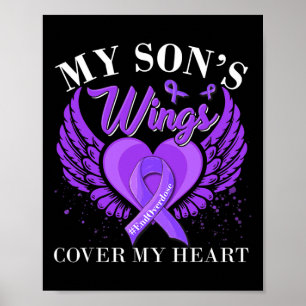 Affiche Fin de l'overdose Les ailes de mon fils couvrent m