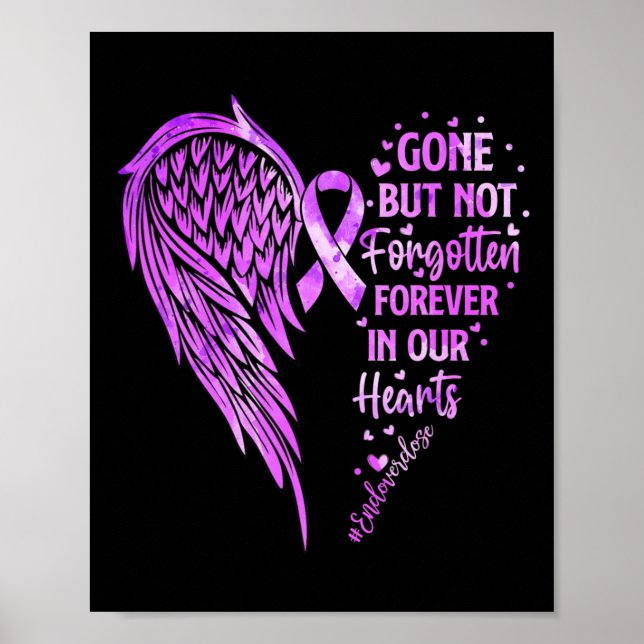 Affiche Fin de l'overdose Mémorial d'un proche Sensibilisa (Devant)