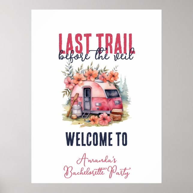 Affiche Fin de semaine du Dernier Trail Bachelorette Party (Devant)