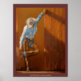 Affiche "Fin du sentier" par Susan Bergstrom