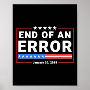 Affiche Fin D'Une Erreur 20 Janvier 2025 Inauguration De T