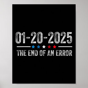 Affiche Fin D'Une Erreur Chemise Janvier 20 2025 Inaugurat