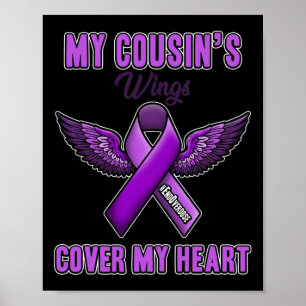 Affiche Finir l'overdose Les ailes de mon cousin couvrent