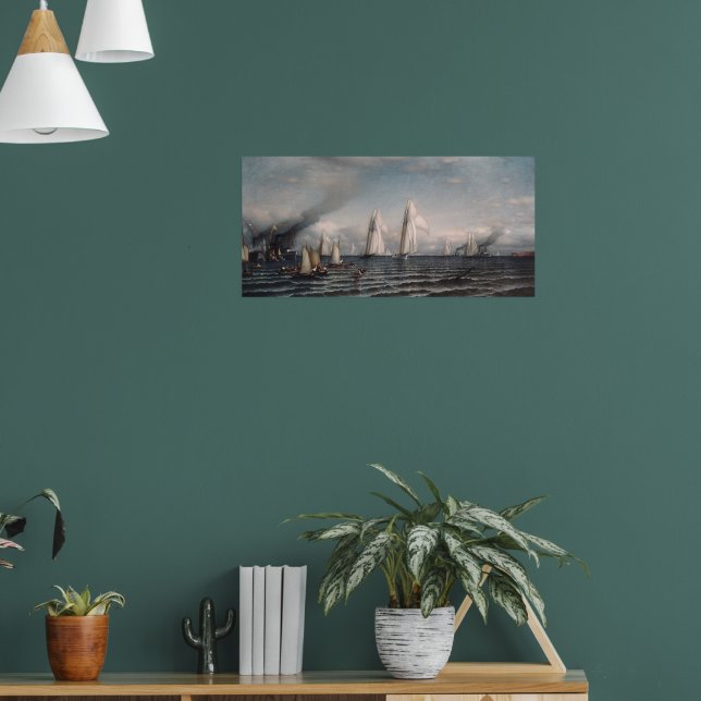 Affiche Finish - Première course internationale pour l'Ame (Salon 1)