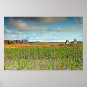 Affiche Finlaggan, Islay, Écosse