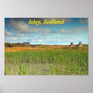 Affiche Finlaggan, Islay, Écosse