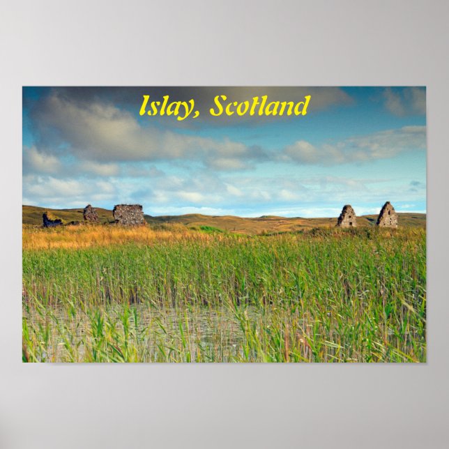Affiche Finlaggan, Islay, Écosse (Devant)