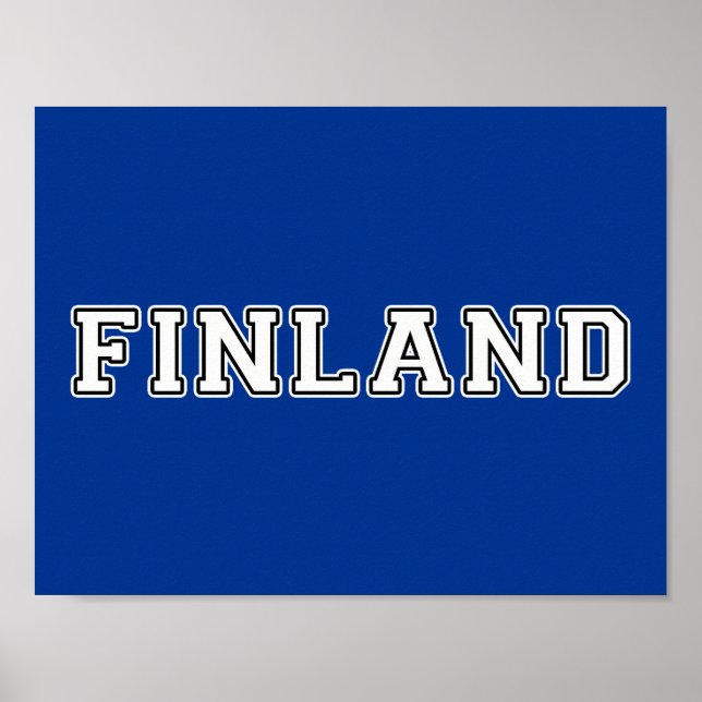 Affiche Finlande (Devant)