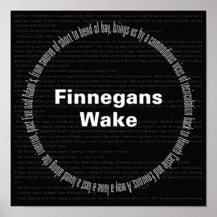 Affiche Finnegans Wake