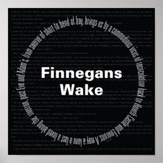 Affiche Finnegans Wake