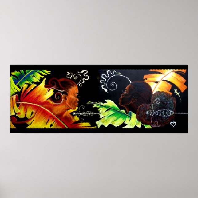 Affiche Fire and Bliss - Miami Glass Block (Devant)