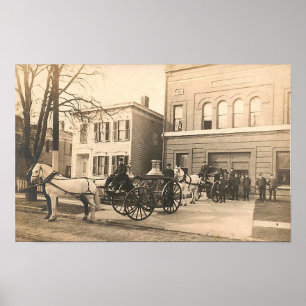 Affiche Fire House #12 Troy, NY