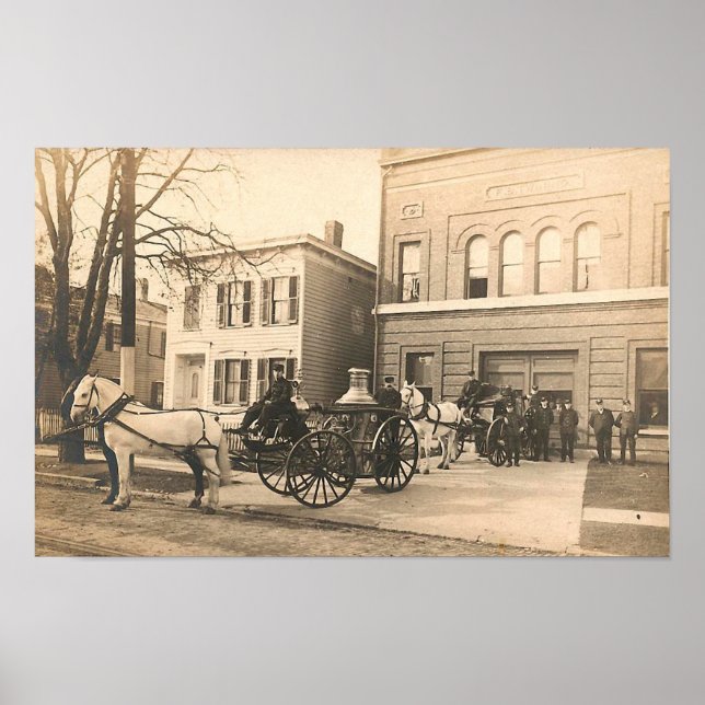 Affiche Fire House #12 Troy, NY (Devant)