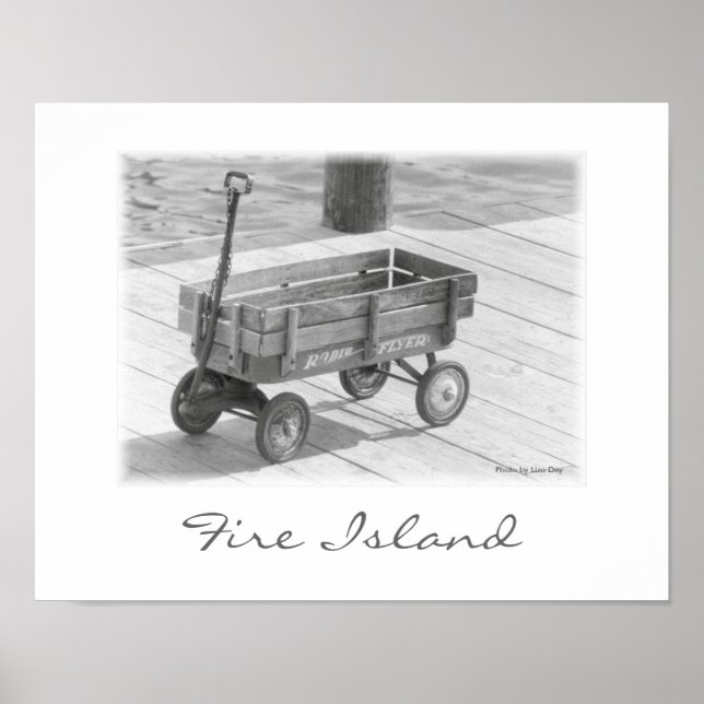 Affiche 'Fire Island Wagon' (Devant)