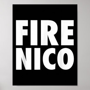 Affiche Fire Nico