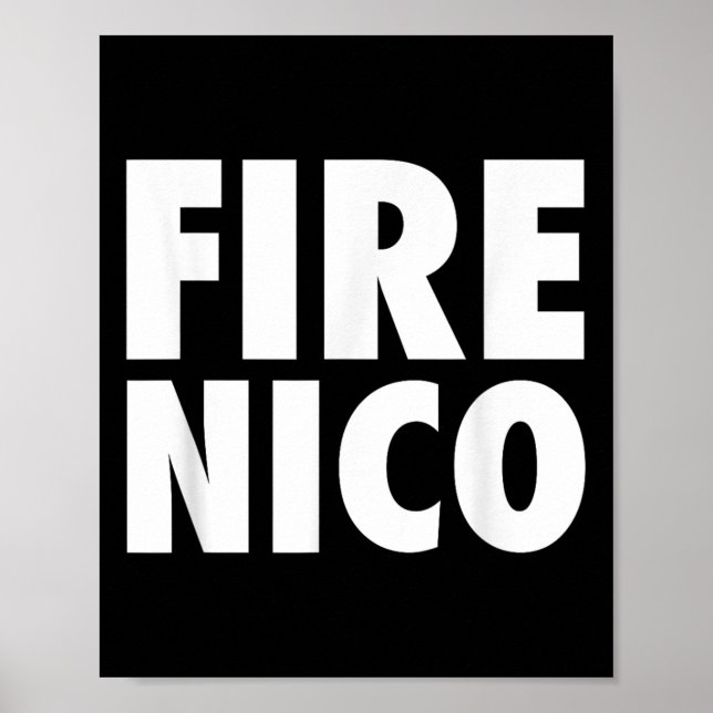 Affiche Fire Nico (Devant)