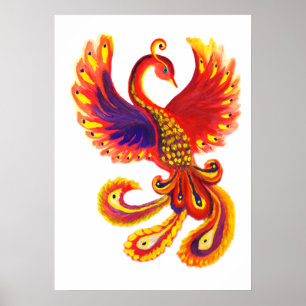 Affiche Firebird Phoenix Art