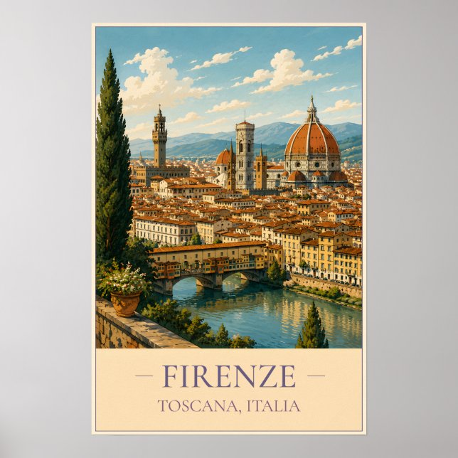 Affiche Firenze (Devant)