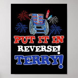 Affiche Fireworks Back Placez-Le Dans L'Inverse Terry Funn