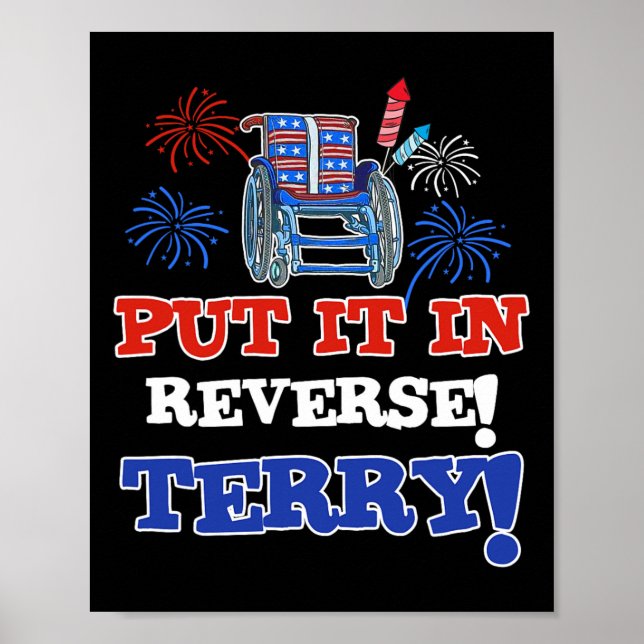 Affiche Fireworks Back Placez-Le Dans L'Inverse Terry Funn (Devant)