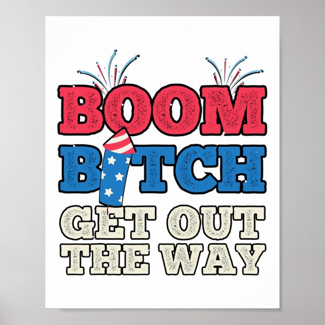Affiche Fireworks Directeur du système de tir Funny Boom 4 (Devant)