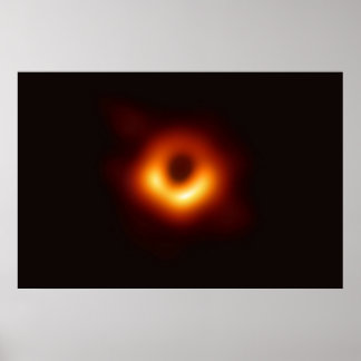 Affiche First Ever Image of a Black Hole 8K Resolution