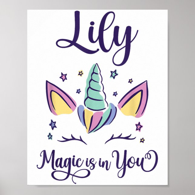 Affiche First Name Lily D Lily  (Devant)