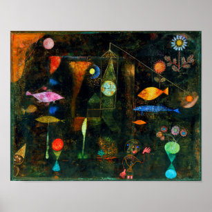 Affiche Fish Magic, Paul Klee