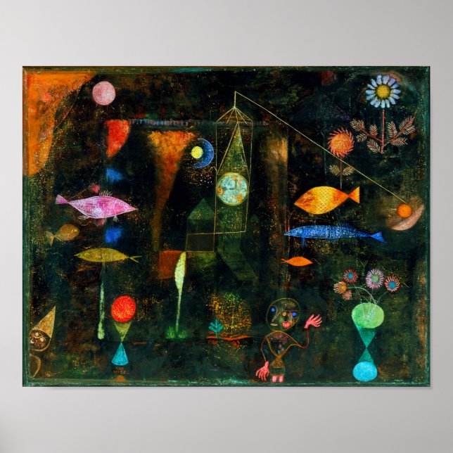 Affiche Fish Magic, Paul Klee (Devant)