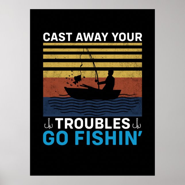 Affiche Fisher Go Fishing (Devant)