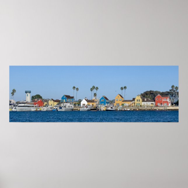 Affiche Fisherman's Village - Marina Del Rey, CA (Devant)