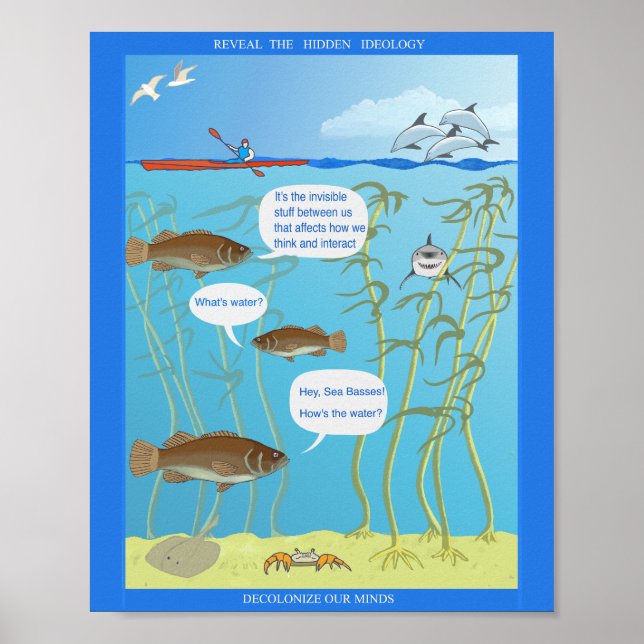 Affiche Fissures dans le Monde - Comment va l'eau ? -  (Devant)
