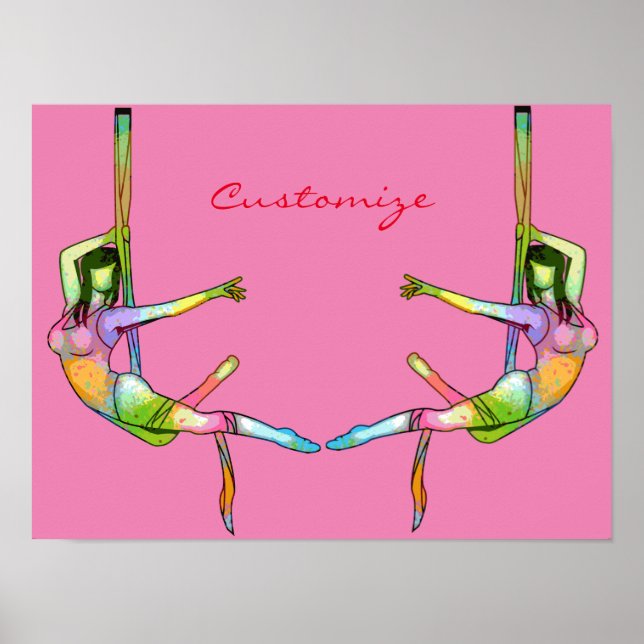 Affiche Fitness aérienne Yoga Thunder_Cove (Devant)