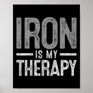 Affiche Fitness Bodybuilding Poids Levant Wo