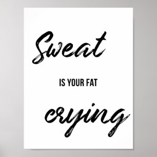 Affiche Fitness, Gym, Workout Motivational Wall Decor