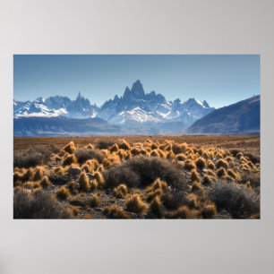 Affiche Fitz Roy, Patagonia, Argentine