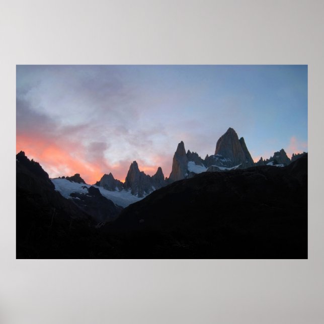 Affiche Fitz Roy Sunset (Devant)